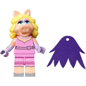 LEGO Minifigure Muppets Series: Miss Piggy Minifig avec cape violette supplémentaire (71033)
