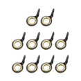thumbnail image 2 of 10Pcs Stainless Steel Fishing Rod Knee Fishing s S Bars, 7, 2 of 10