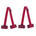 thumbnail image 2 of Wweixi 2pcs EVA Wide Application Ski Carrier Strap For Convenient Skiing Experience Elastic And Durable Red, 2 of 6