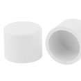 thumbnail image 2 of Unique Bargains 25mm Water Pipe Fittings PVC Slip End Cap Cover White 16pcs, 2 of 2