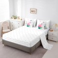 thumbnail image 3 of YST Ensemble de Literie Kawaii Animal et Botanique 7 Pcs, Ensemble de Couette Format Double, Style Dessin Animé Mignon, 3 of 4