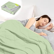 Cool Feeling Silk Fiber Summer Comforter Summer Cooler Gift Comforter Conditioner Comforter Solid Color