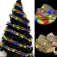 thumbnail image 1 of Christmas Led Lights, Festive Holiday Decor, 2 String Led Strips, Warm White, for Home Indoor Outdoor, Energy Efficient, Weatherproof, Smart Remote Control, Battery Operated, Easy Install, Hzhnb, 1 of 2