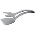 thumbnail image 1 of TIMIFIS Spatula Steak Frying Spatula Clip Kitchen Two-In-One Frying Spatula Food Clip Household Toasts Omelette Clip Flip Spatula Kitchen Utensils, 1 of 1
