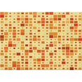 thumbnail image 1 of Ahgly Company Machine Washable Indoor Rectangle Transitional Neon Orange Area Rugs, 7' x 10', 1 of 7