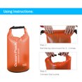 thumbnail image 4 of 2L / 5L / 10L / 15L / 20L Foldable Waterproof PVC Dry Bag Backpack for Swimming Rafting Kayaking Boating Fishing Storage Bag, 4 of 7