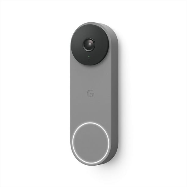 Google Nest Doorbell (Wired, 2nd Gen) - Ash- Renewed