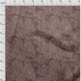 thumbnail image 3 of oneOone Velvet Dark Rose Brown Fabric Leaves Craft Projects Decor Fabric Printed By The Yard 58 Inch Wide-ROS, 3 of 5