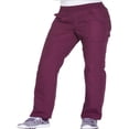 thumbnail image 4 of CHOK Workwear Originals Women‘s Scrubs Pant Mid Rise Straight Leg Pull-On Cargo WW210, 4 of 7