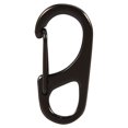 thumbnail image 2 of Snap Rope Hook Carabiner, Aluminum Alloy High Strength Snap Hook Clip Multi Purpose  For Hiking For Camping, 2 of 8