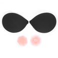thumbnail image 2 of Strapless Adhesive , Breathable Easy Wearing   Perfect Fit Silicone Push Up  For Dress Up Black,Skin Color, 2 of 8