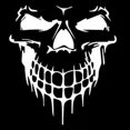 thumbnail image 1 of Large Size 59X53CM Skull Head Car Stickers and Decals Reflective Vinyl Car Styling Auto Engine Hood Door Window Car Stickers, 1 of 6