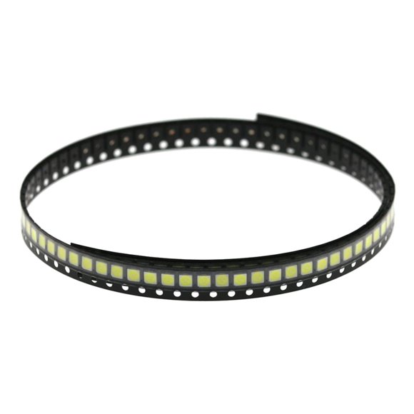 100 Pieces of Surface Mount LEDs, 3030 Size SMD LED Light Diodes - Cool White TV