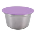 thumbnail image 1 of Reusable Coffee  Stainless Steel Reusable Capsules With 1 Spoon And 1 Brush For  Coffee Machine, 1 of 8
