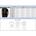 thumbnail image 3 of BOBOGOJP Robe Coupe-Muscle pour Homme Chemises Boutonnées Chemises Imprimées à Manches Courtes, Blanc, 3 of 5