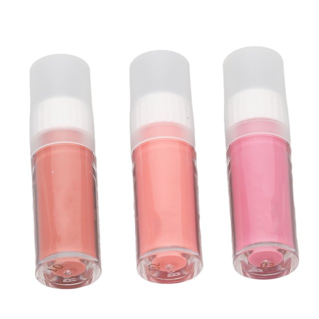 Liquid Blush, Long Lasting 3pcs Moisturizing Face Liquid Blusher Beautiful Flush For Travel