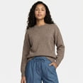thumbnail image 2 of Devoted, Embroidered Flower Sweater , Sizes XS-XL, 2 of 5