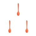 thumbnail image 4 of ZheElen Silicone Spoon Universal Heat-resistant Utensils Rice Spoon Cooking Tools Easy to Clean Cooking Spoons Kitchen Tool 3Set, 4 of 6
