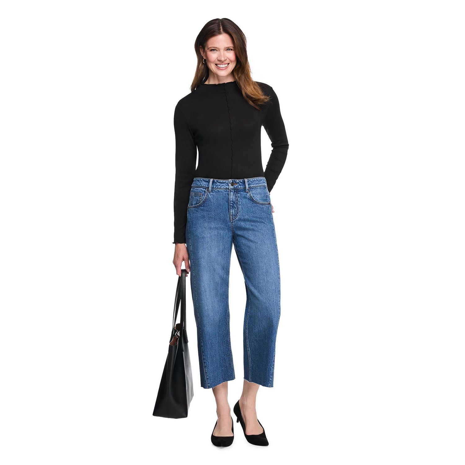 George Women's Funnel-Neck Top