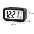 thumbnail image 2 of Digital Clock Electronic Alarm Clock English Battery Powered Alarm Clock Display Temperature, 2 of 2
