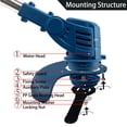 thumbnail image 3 of Susuzi Cordless Electric Weed Wacker, 21 V, Extendable String Trimmer, 3 of 13