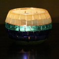 thumbnail image 4 of yuksok 250 Pieces Many Color Square Glass Mosaic Tiles For Mosaic Making Craft - Bright Bright white, 4 of 9