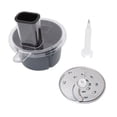 thumbnail image 2 of Ensemble de Contenants pour Robot Culinaire, Utilisation Durable Pièces de Hachoir Culinaire en Acier Inoxydable pour Trancher et Déchiqueter pour Entretien, 2 of 8