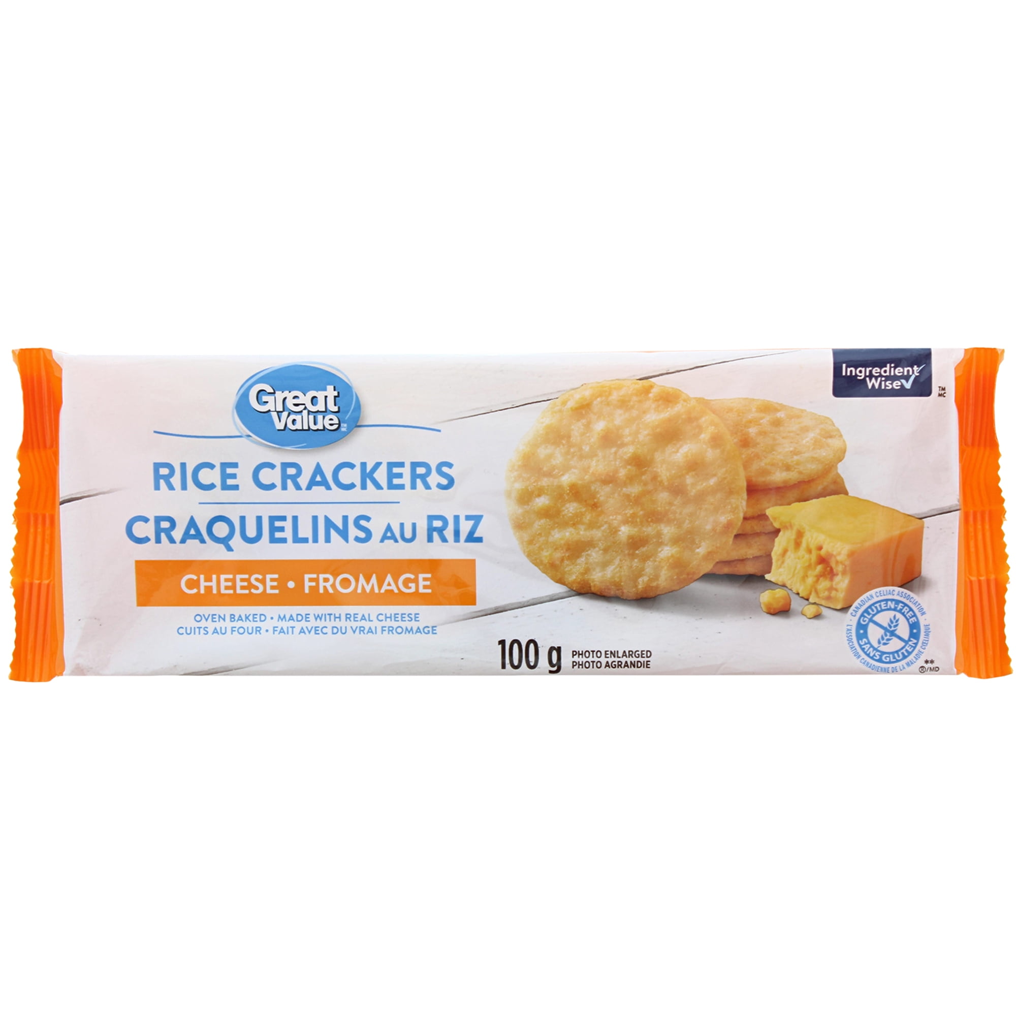 Great Value Cheese Rice Crackers