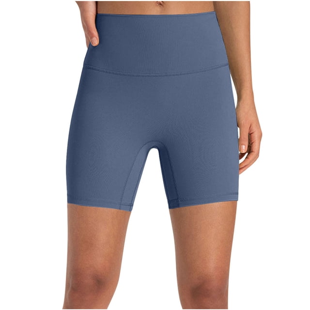Yuyuzo Yoga Biker Shorts Womens High Waisted Belly Control Shapewear Workout Running Compression Shorts