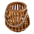 thumbnail image 3 of Truu Design Rustic Style Wooden Lantern Candle Holder, 3 of 4