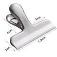 thumbnail image 2 of Agiferg Pinces pour Sacs de Croustilles en Acier Inoxydable pour Rangement des Aliments Largeur 3 Pouces Durables, 2 of 4