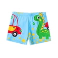 thumbnail image 2 of LSLJS Maillot de Bain Garçon Maillot de Bain pour Enfants Short de Bain Imprimé Short de Bain à Angle Plat avec Cordon de Serrage, Short de Bain Garçon, 2 of 3