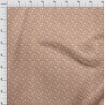 thumbnail image 4 of oneOone Silk Tabby Peach Fabric Beach Craft Projects Decor Fabric Printed By The Yard 42 Inch Wide, 4 of 4