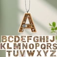 thumbnail image 2 of Porte-clés Acrylique 26 Lettres pour Livres, 2 of 3