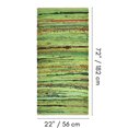 thumbnail image 3 of Fabstyles Premium 100% Cotton Rug, Handmade Area Rag Rug for Living Room, Hallway, Patio, 3 of 3