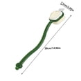 thumbnail image 3 of Iumwxz Multi Functional Double-sided Shower Brush Back Brush Three In One Long Handle Shower Brush Soft Bristled Scrubbing Brush Hair Washing Massage Brush brush Plastic Flash Deals, 3 of 5