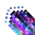 thumbnail image 2 of EGNMCR Star Paper Strips Color Star Paper Strip Paper Decoration Paper Strips DIY Hand Art Crafts a Origami, 2 of 2