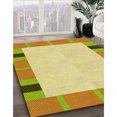 thumbnail image 3 of Ahgly Company Machine Washable Indoor Round Transitional Sedona Brown Area Rugs, 6' Round, 3 of 7