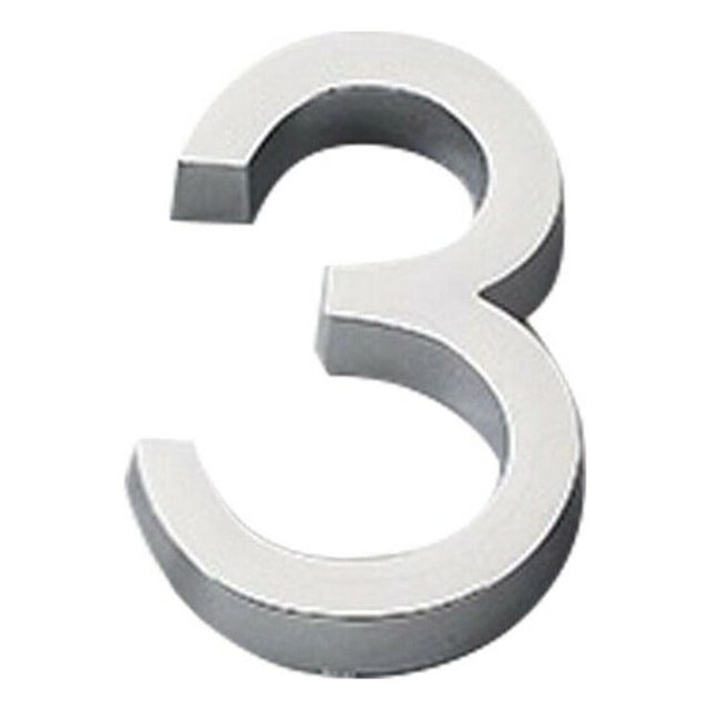 60Mm Self Adhesive Home Door Number Sign Modern House Hotel Room Numerals