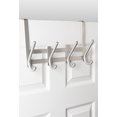 thumbnail image 2 of era Zeus over The Door 4 Hook Warm Silver, 2 of 4