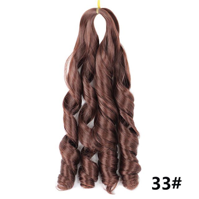 Wig Large Curl Wig Big Wave Braid Wig Hair Receiving Bundle Double Extensions, wig for Women