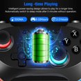 thumbnail image 2 of [2021 Upgraded Version] Wireless Switch Controller, Switch Pro Controller Gamepad Joypad with USB Charging cable & with Gyro and Gravity Sensor, Dual Shock and Turbo Function (NO NFC), 2 of 7