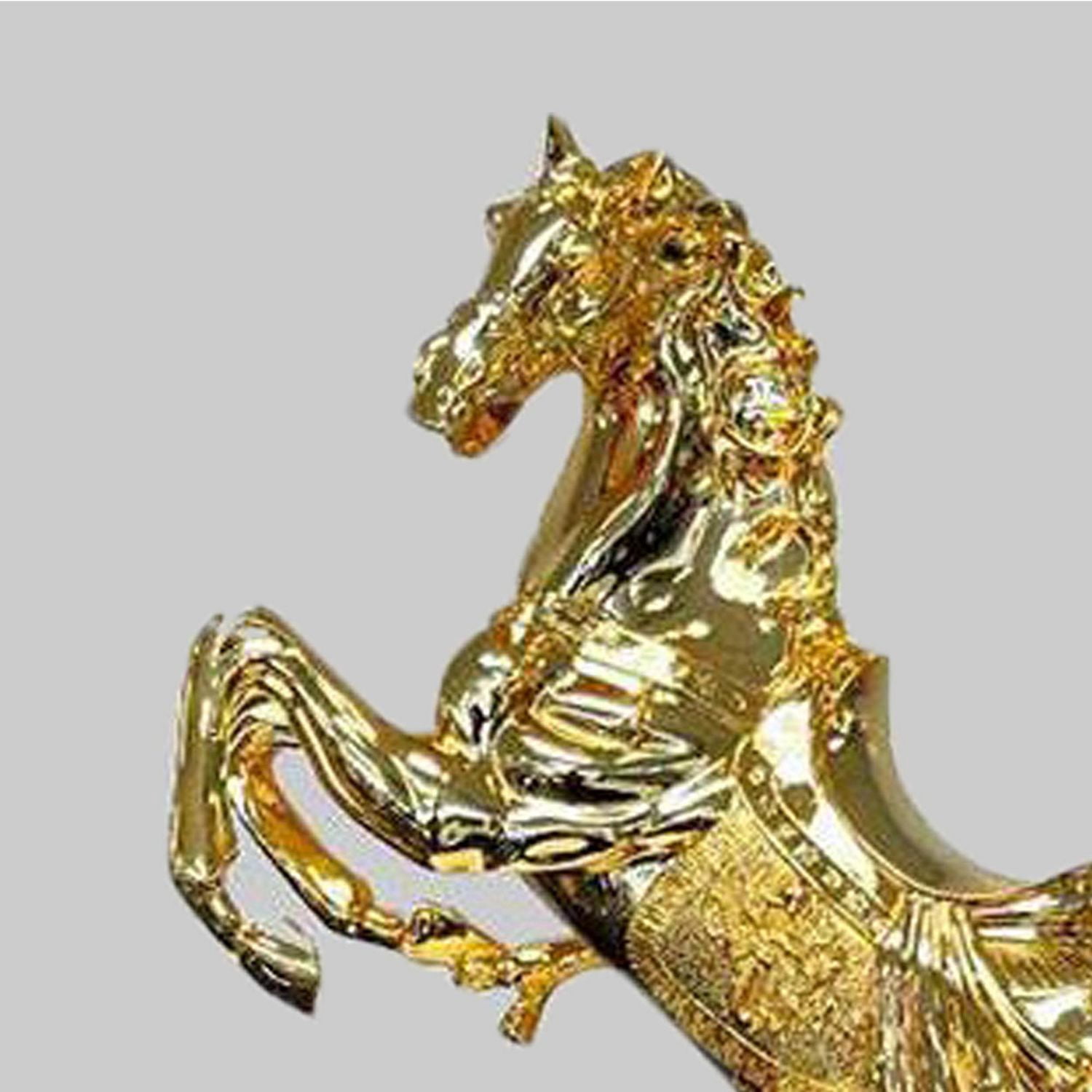 Statue de cheval sauteur, meuble canadien, bonne chance, cadeau, vibrations positives, pièce d'exposition décorative.