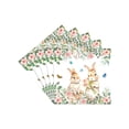 thumbnail image 2 of FcBaudy Easter Theme Party Tableware Set Spring Flower Bunny Disposable Party Supplies Disposable tableware, 2 of 4