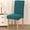 Green, variant on Thickened Leaf Chair Cover Full Package Hotel Household Elastic Chair Cover Full Cover Seat Cover