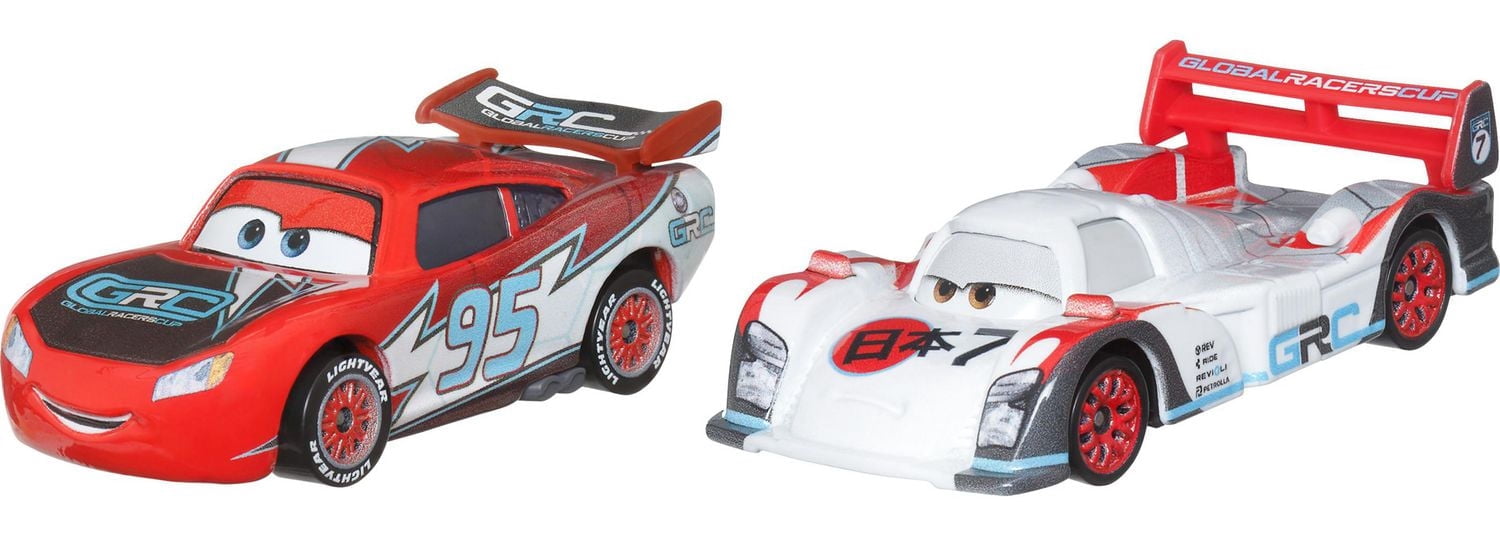 Disney and Pixar Cars 2-Pack Collection, 1:55 Scale Die-Cast Vehicles