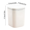 thumbnail image 3 of Desktop Trash Bin High Appearance Home Living Room Bedroom Mini Storage Bin Desk Multifunctional Garbage Basket, 3 of 6