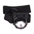 thumbnail image 2 of S SERENABLE Lampe Frontale Réglable Confortable avec Lumières Blanches Rouges 3 Modes pour la Pêche Noir, 2 of 9