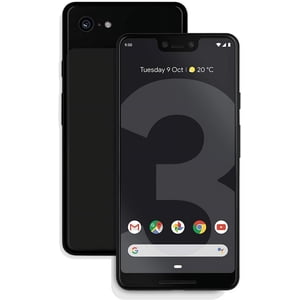 Rénovés Google Pixel 3 XL avec 64GB Téléphone portable mémoire, tout simplement noir