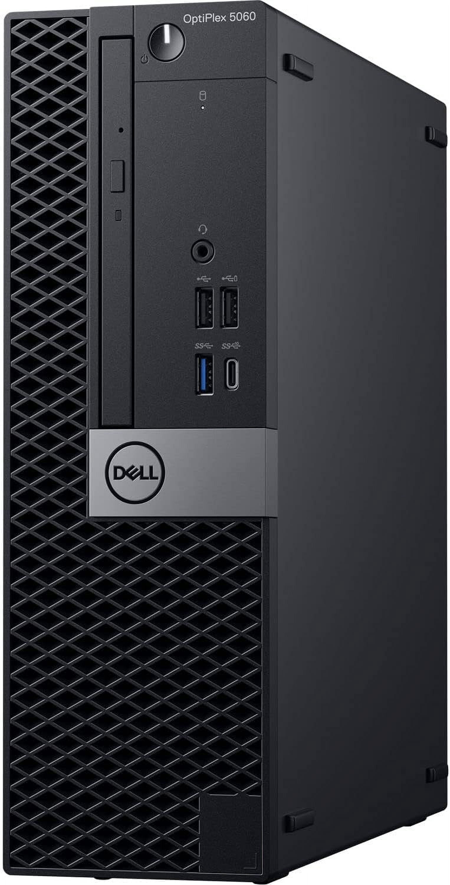 Dell Optiplex 5060 Desktop Computer | Hexa Core Intel i7 (3.4) | 16GB DDR4 RAM | 1TB SSD Solid State | Windows 11 Professional | Home or Office PC, Black (Renewed)